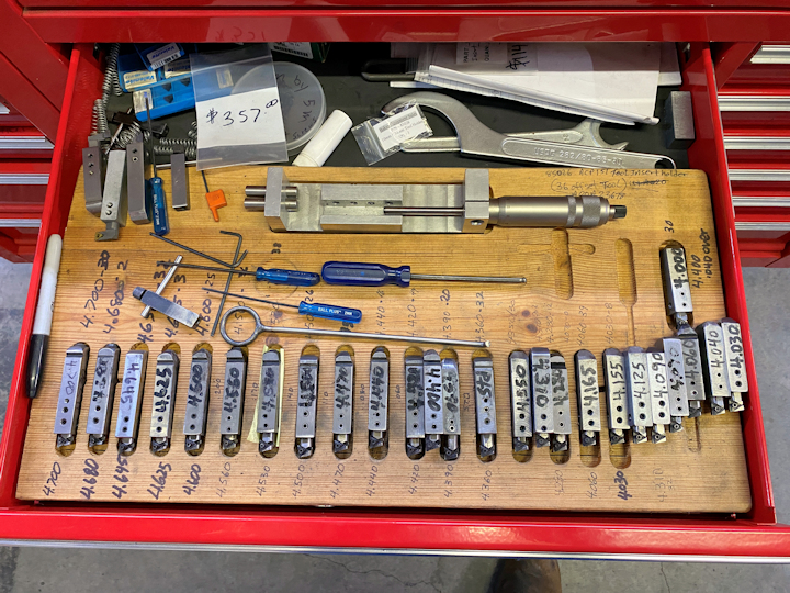 Preset tooling for boring bars