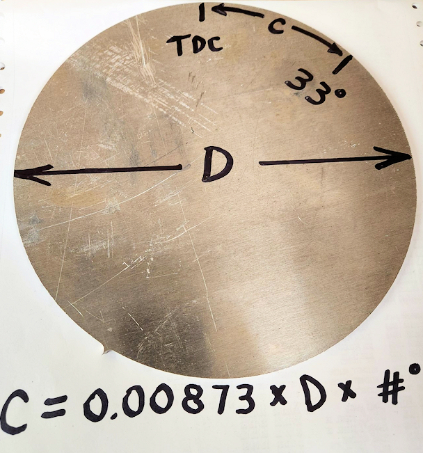 RELOCATING TIMING MARKS