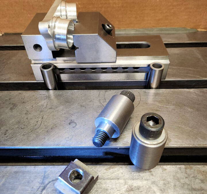 TRAM WORK PIECE WITH DOWEL PINS