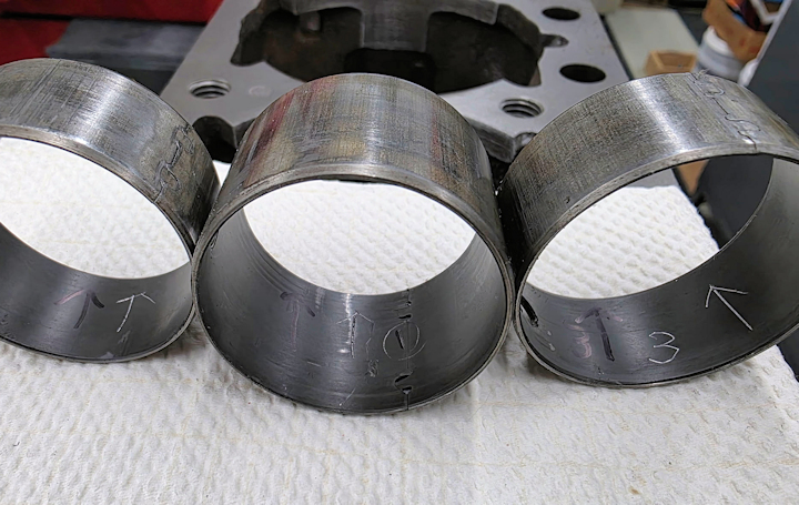 202603 – cam brg Close-up of a cam bearing