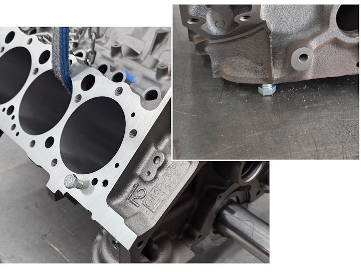 Protecting Machined Surfaces with Bolts